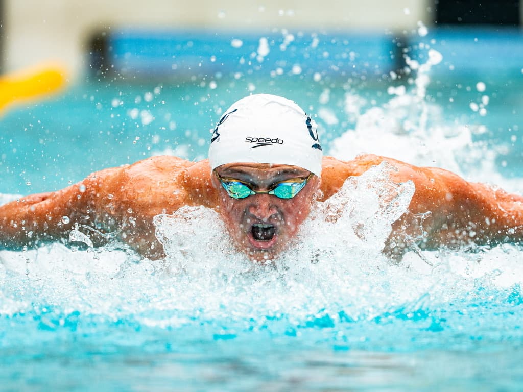 Samuel Quarles swimming butterfly